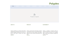 Desktop Screenshot of polyplex.com